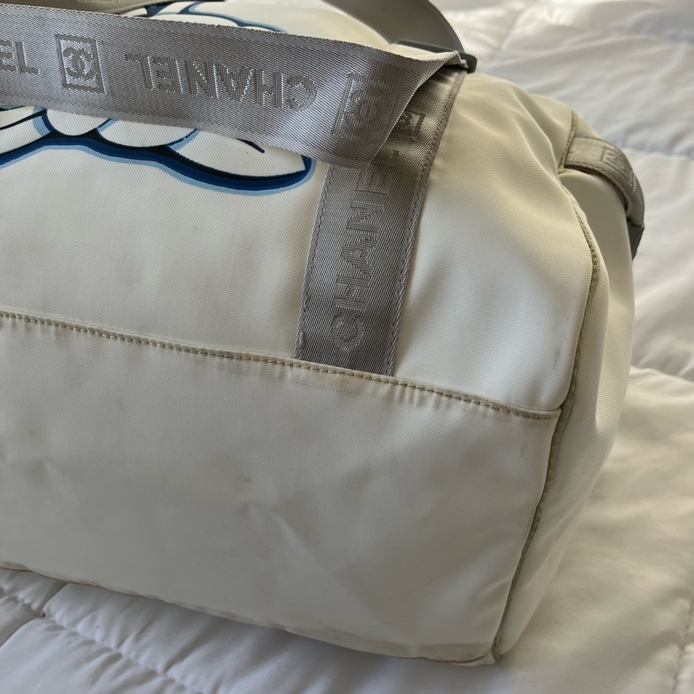 Chanel Sports Camellia Duffle Bag - Picture 10 of 16